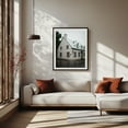 thumbnail image 2 of Musée des Ursulines, Trois-Rivières 02 - Trois-Rivières Québec Canada Photography Architecture Farmhouse Rustic Vintage Rural Street Photography Black Framed Wall Art Print 18 x 24 inches, 2 of 4