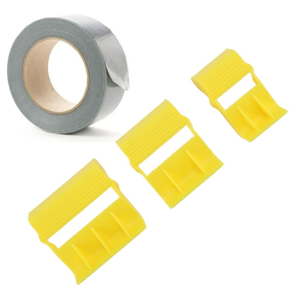 Dispensador De Rollo De Cinta, Dispensador De Cinta Pequeño, Kit De Dispensador De Cinta Ligero, Corte Preciso, Sujeción Segura, 3 Piezas Para Oficina