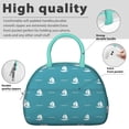 thumbnail image 4 of Insulated Lunch Bag Women, Reusable Nautical Boat Sailing Captain-01 Tote Lunch Box, Leakproof Cooler Lunch Bags for Work Office Travel Picnic, 4 of 6