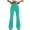 Mint Green, variant on Timegard Yoga Leggings for Women Boot Cut High Waist Solid Color Workout Gym Trousers Casual Comfy