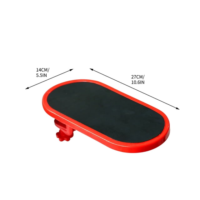 Btomtd Computer Hand Rest Board Rotatable Arm Rest Desktop Hand Rest, Red