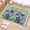 Blue, variant on Runner Rug 2 x 6 Ft, Red Pink Geranium Washable Non-Slip Floor Mat for Kitchen Hallway/Entryway, Botanical Floral Sage Gingham Plaid Long Kitchen Runner Area Rugs for Living Room, Low-Profile
