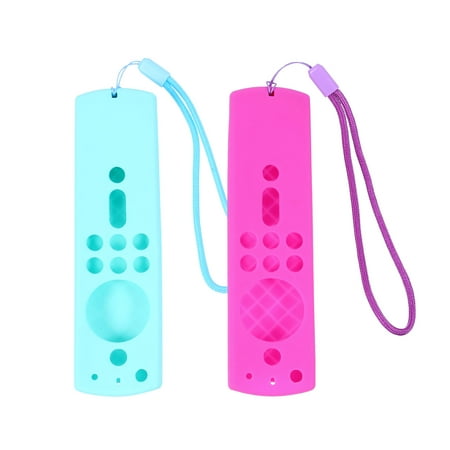 

2 Sets Silicone Protective Cover Compatible for Fire TV Stick 4K