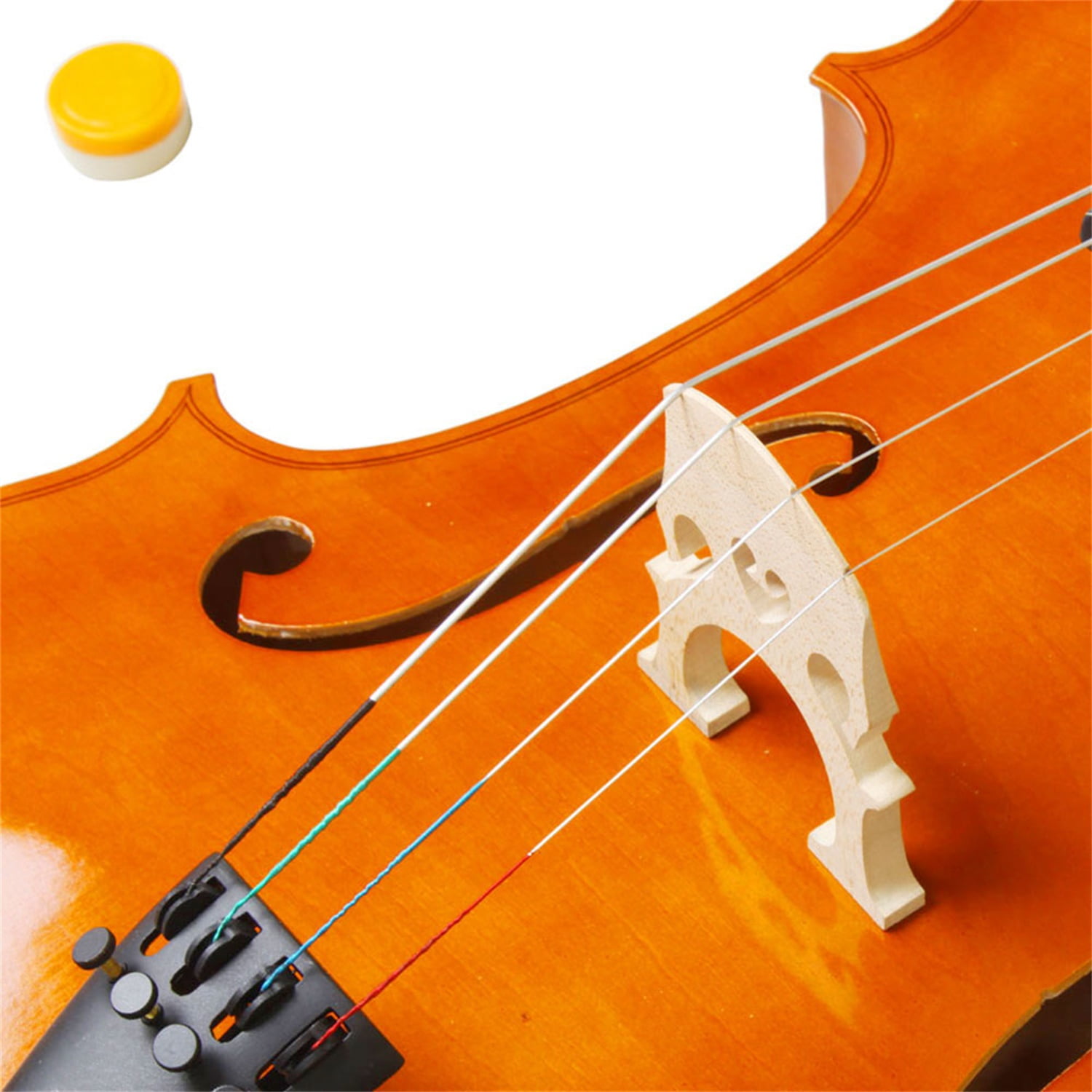 Kadyn 4/4 Wood Cello Bag Bow Rosin Bridge, Cello with Bag & Bow & Rosin & Bridge, Natural Cello Outfit Set for Beginners Students Kadyn 4/4 Wood Cello Bag Bow Rosin Bridge, Cello with Bag & Bow & Rosin & Bridge, Natural Cello Outfit Set for Beginners Students