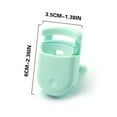 thumbnail image 3 of Eyelash Curler, Portable Eyelash Curler, Mini Travel Eyelash Curler With Hidden Handle And Replaceable Silicone Pads, Wide-Angle Design Suitable For All Eye Shapes, Lightweight And Ergonomic Tool, 3 of 6