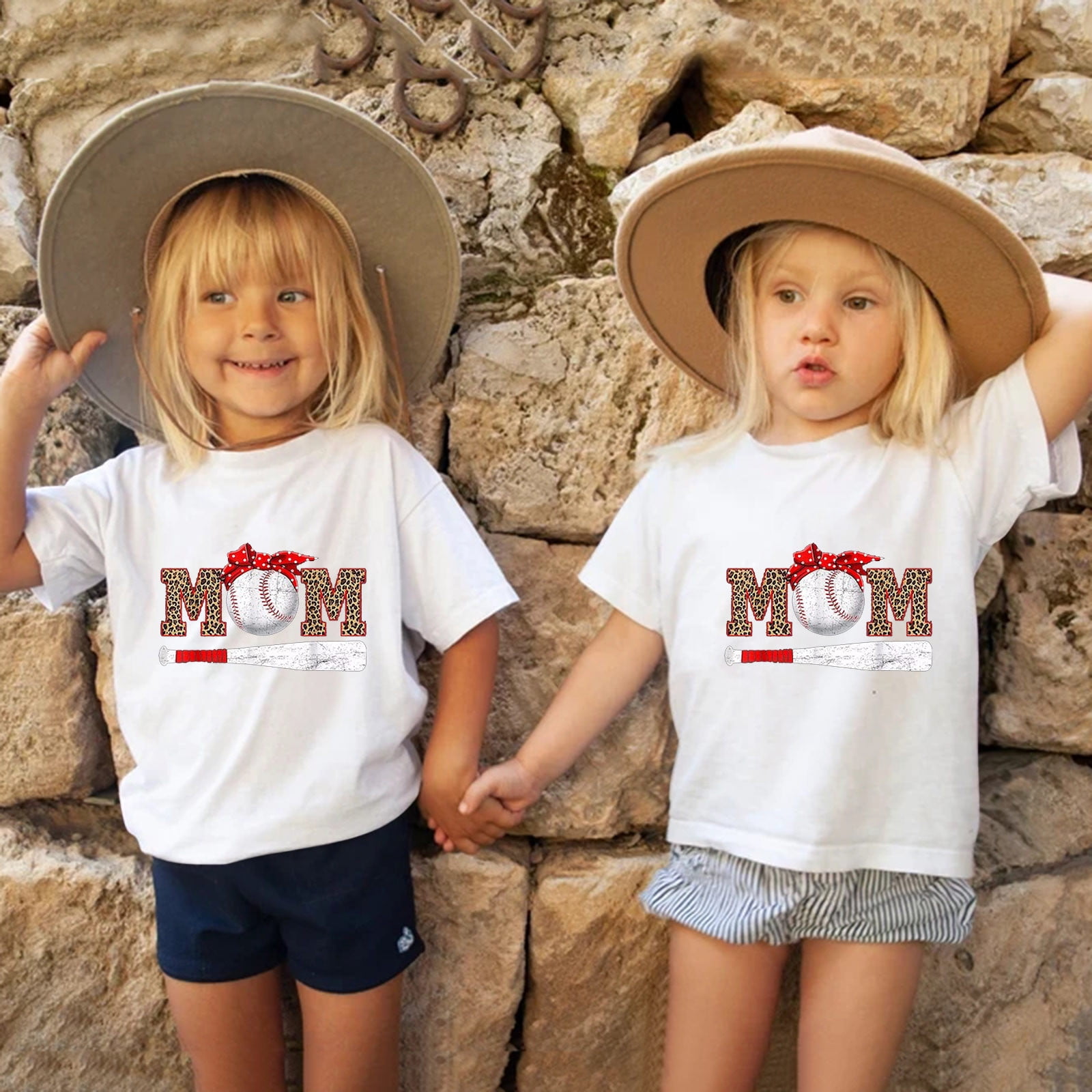 Big Kid Girl Shirt 2t Girls Undershirts Blouse T Shirt Tops Casual Baseball 3D Prints Toddler Girls Childs Print Teen Kids Clothes Girls