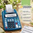 Printing Calculator With Tape Print Out - 10 Key Addinghine Paper Roll ...