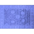 thumbnail image 1 of Ahgly Company Indoor Rectangle Oriental Blue Industrial Area Rugs, 8' x 10', 1 of 4