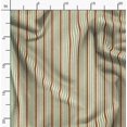 thumbnail image 6 of Soimoi Green Fabric - By the Yard - 56 Inch Wide - Stripes - Timeless Appeal with Classic Stripes Printed Fabric, 6 of 6