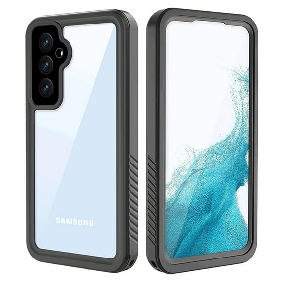 REQO Samsung Galaxy A54 5G Case, IP68 Waterproof Dustproof, Built-in Screen Protector, Rugged Full Body Shockproof Phone Cover for Galaxy A54 5G, Black