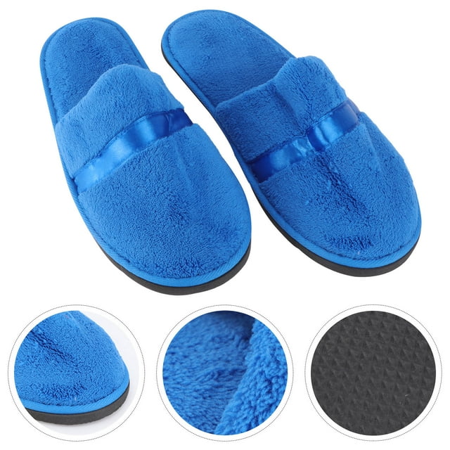LOLIPPYY Hotel Slipper Cálido De Coral Fleece Con Antideslizante Interior