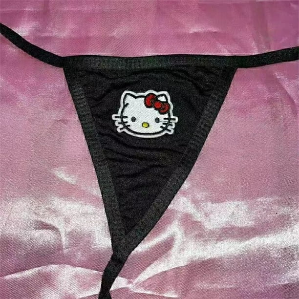 Hello Kitty Ropa Interior De Mujer Kawaii Colaless Trajes De BaÃ±o