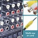 thumbnail image 5 of Cable de conexión AV de 3 piezas, cable AV multiusos, adaptador de audio, cable de conexión reutilizable, adaptador de vídeo, 5 of 5