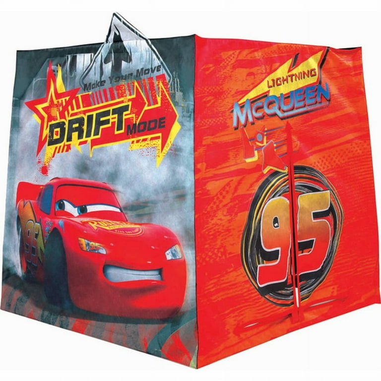 Playhut Disney Cars Lightning McQueen Hide N Play Tent Pop Up Playhouse