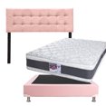 thumbnail image 1 of Colchón Matrimonial + Cabecera Catania + Box Spring Air DICASA Júpiter, 1 of 8