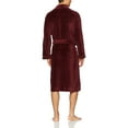 Nautica NEW Red Men's One Size ShawlCollar Sleepwear Fleece Robe