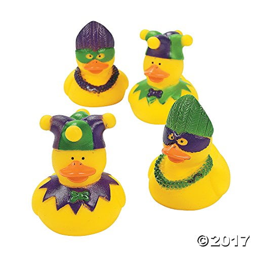 rubber duck mardi gras beads