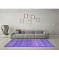 thumbnail image 3 of Ahgly Company Indoor Rectangle Abstract Purple Modern Area Rugs, 8' x 10', 3 of 4