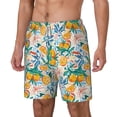 thumbnail image 2 of Balery Colorful Fruits Mens Swim Trunks Swim Shorts for Men Quick Dry Inseam Beach Shorts with Compression Liner Pocket-3X-Large, 2 of 9