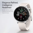 thumbnail image 5 of OnePlus Watch 3 Acero Negro de 43 mm, WearOS, Acero Negro, Almacenamiento de 32 GB, duración de la batería de 60 Horas, Bluetooth, navegación GPS, Cara Redonda, visualización de 1.32 Pulgadas, 5 of 5