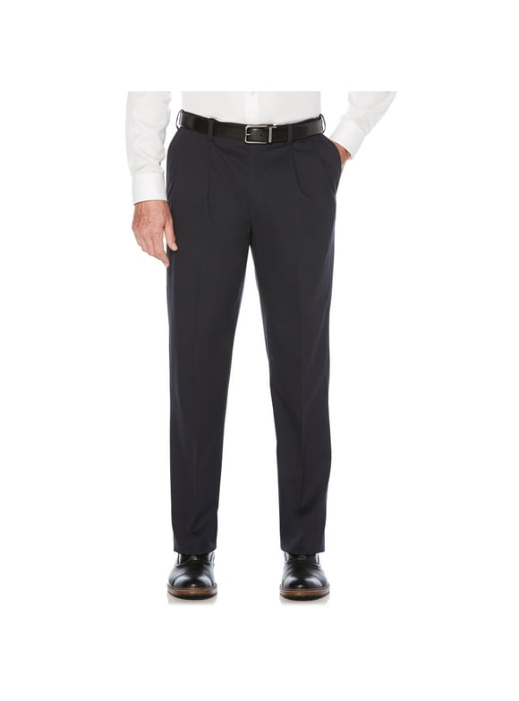 savane men's pleated stretch ultimate performance chino