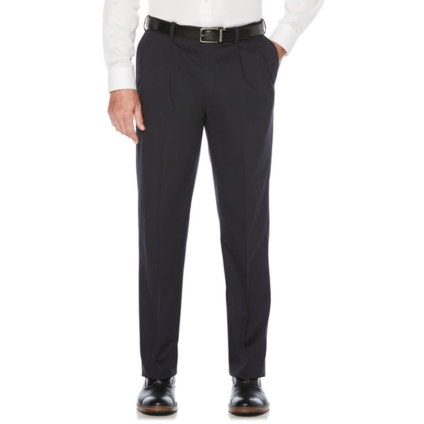 big and tall pleated pants