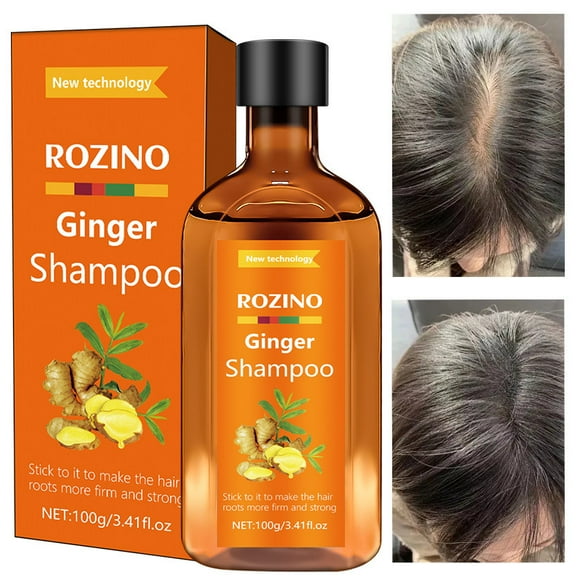 Heliisoer Ginger Shampoo Itch Refreshing Oil-control Dandruff Hair-fixing Shampoo 100g