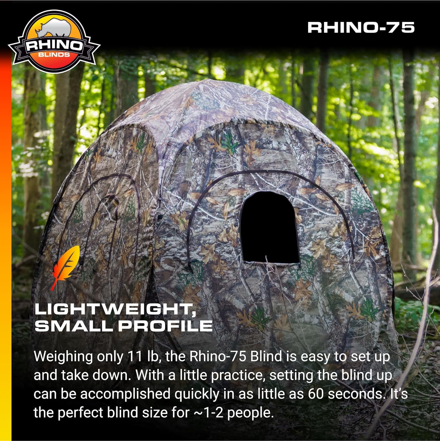Rhino Blinds R-75 Hunting Blind