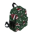 thumbnail image 2 of FORMRS School Backpack with Front Zippered Pocket 12" Student Travel Daypack, Christmas Hats, 2 of 6