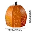 thumbnail image 3 of Halloween LED Pumpkin Lantern with Dancing Skeleton Cutouts Light Projecting Jack O Lantern Ornament For Indoor Outdoor Party Yard Decor, 3 of 7