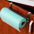 thumbnail image 2 of Stainless Steel Paper Towel Holder Rustproof Hanging Tissue Roller Stand Rack Bathroom Toilet Roller Stand, 2 of 8