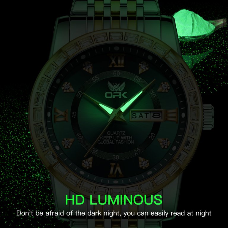 OPK Men's Diamond Luxury Dress Watch photo 7