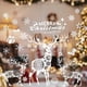 thumbnail image 5 of Cristal De Feliz Navidad, Pegatinas De Decoración De Ventanas De Ciervos De Papá Noel Para El Hogar, Dormitorio, Sala De Estar, Navidad Kearding HA041690-01, 5 of 6