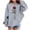Gray, variant on bbymog Halloween Graphic Print Hoodies for Teen Girls Boys Long Sleeve Pullover Hoodie Casual Teen Girl Clothes Gray 11 Years