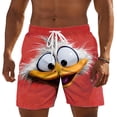 thumbnail image 5 of CHENge Men's Big and Tall Swim Trunks Fashion Hawaiian Print Quick-Dry Beach Swimming Shorts with Pockets Anti-Chafe Fishing Shorts for Men, 5 of 5