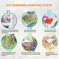 thumbnail image 7 of Sinkoo 12"x12" Hummingbird 5D Diamond Art Kits, Boho Decor Art & Craft Kits for Adult Teen Beginners, Diy Bird Diamond Painting Kit for Home Wall Decor, 7 of 7