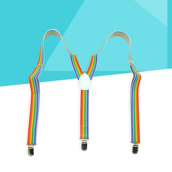 RENACLIPY Suspenders for Women Pants Woven Elastic Tape 1Pack Classic Design Adjustable Comfort