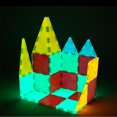 thumbnail image 3 of PICASSO-TILES 60 Pcs Blocs de Construction Magnétiques Phosphorescents pour Enfants, 3 of 7