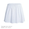 thumbnail image 2 of Huaq Shirt with false hem skirt layered inside to look slim with sweater and bottoming skirt (white - one size), 2 of 6