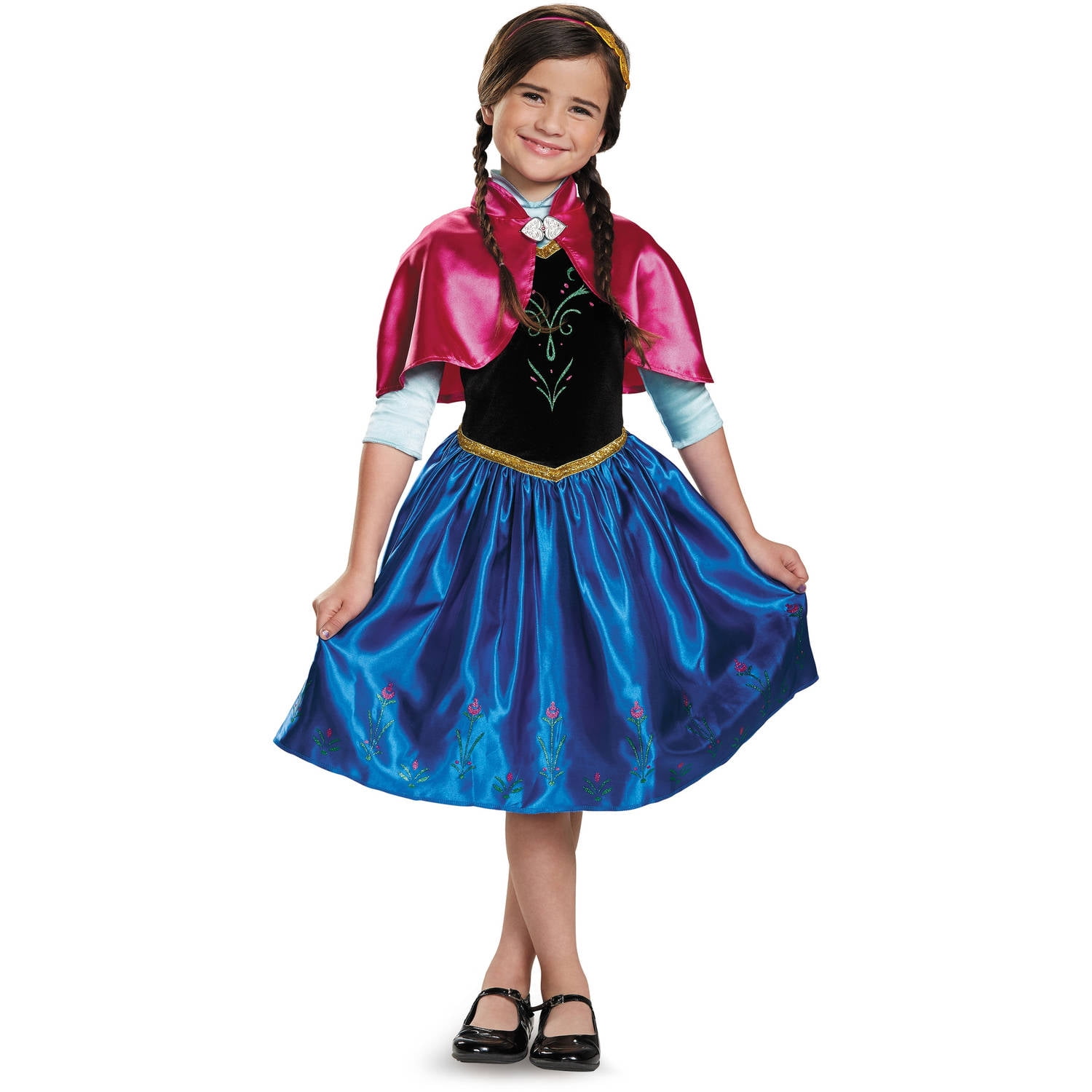 Frozen Anna  Classic Child  Halloween  Costume  Walmart com 