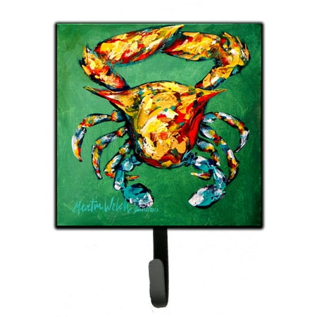 

Carolines Treasures MW1072SH4 Crab Two Snaps Leash or Key Holder 7Hx4.25W multicolor