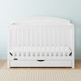thumbnail image 3 of Graco Bellwood 5-in-1 Convertible Baby Crib with Drawer, White, 3 of 18