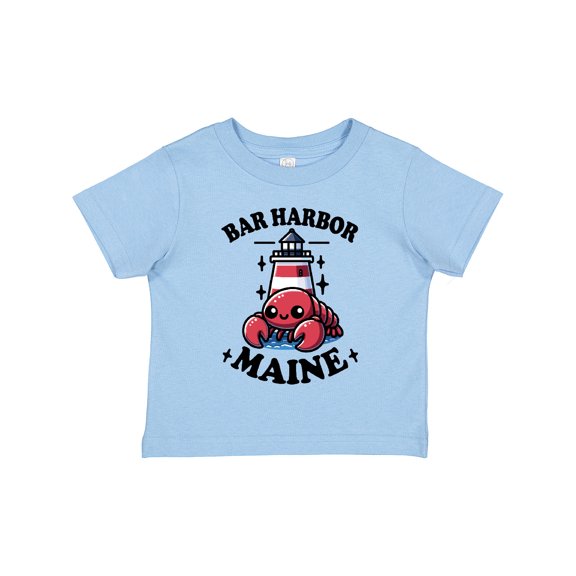 Inktastic Bar Harbor Maine Lobster Boys or Girls Toddler T-Shirt