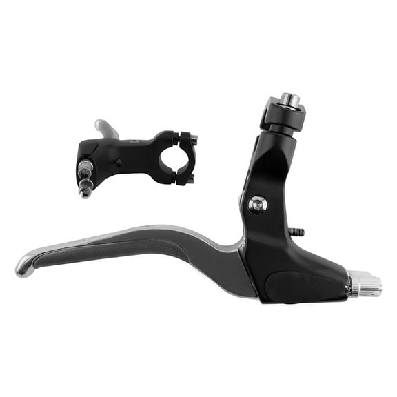 Sunlite Alloy Double MTN Lever Silver/Black Single