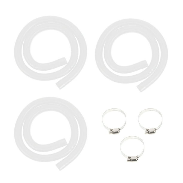 Tinksky 3 Sets of Swimming Pool Replacement Hose Pool Hoses Pool Pump