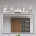 thumbnail image 4 of Livex Lighting - Bennington - 5 Light Large Bath Vanity In Modern Style-8.75, 4 of 19