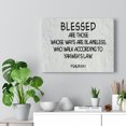 thumbnail image 5 of Scripture Walls Psalm 119:1 Yahweh's Law Scripture Bible Verse Canvas Christian Wall Art Ready to Hang Unframed, 5 of 7