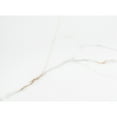 thumbnail image 3 of The Tile Life Chronos White/ Gold Glossy Ceramic Floor & Wall Tile, 10 x 13 in, 10-Piece, 3 of 11