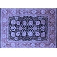 thumbnail image 1 of Ahgly Company Indoor Rectangle Oriental Blue Industrial Area Rugs, 5' x 7', 1 of 4