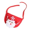 thumbnail image 7 of 1 Set Christmas Pet Outfit Christmas Tree Pom-Pom Hat And Pet Bib Holiday Pet Costume for Small Medium Dogs Cats Festive Dress-up, 7 of 7